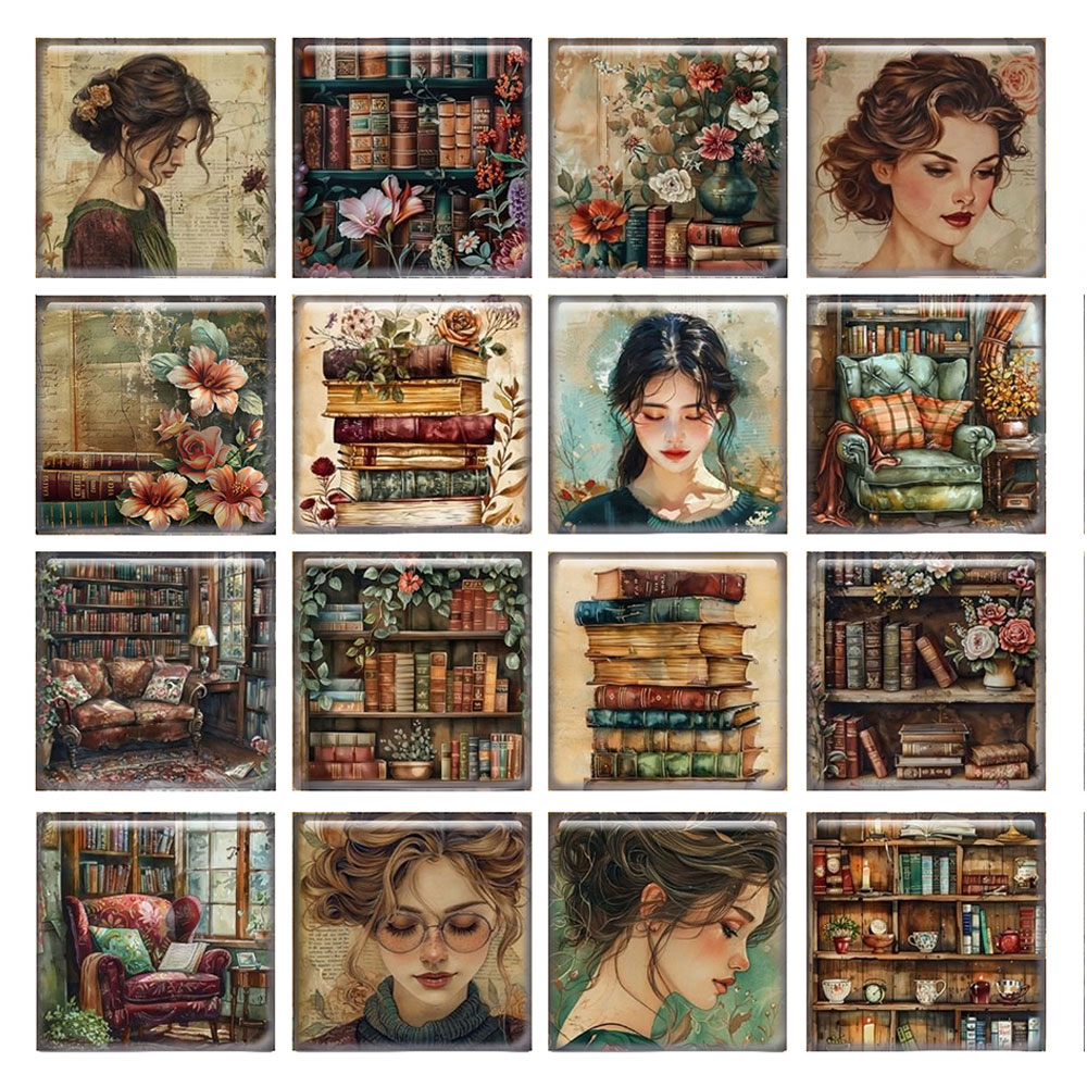 Jewelry Making Books - 10 ชิ้น/ล็อต Retro Love to Read