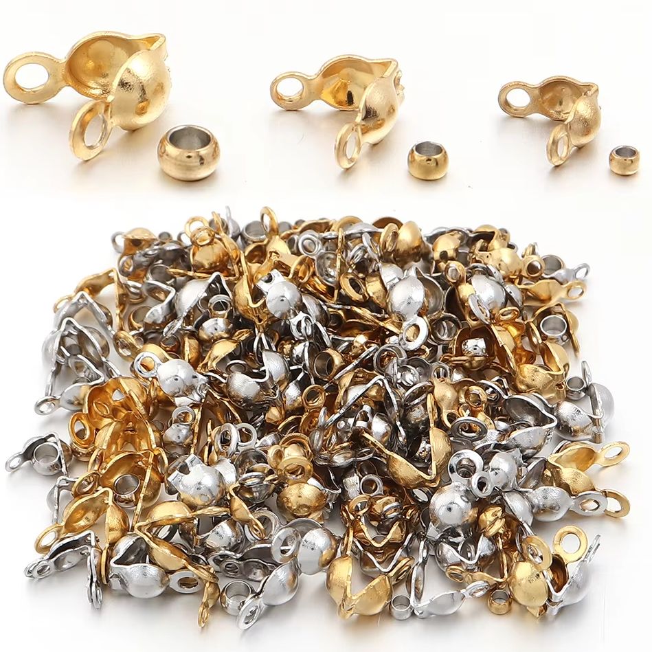 Jewelry Making Beginners - ชุดอุปกรณ์ทำเครื่องประดับ DIY จำนวน 40-200 ชิ้น ประกอบด้วยตัวเชื่อมสแตนเลส