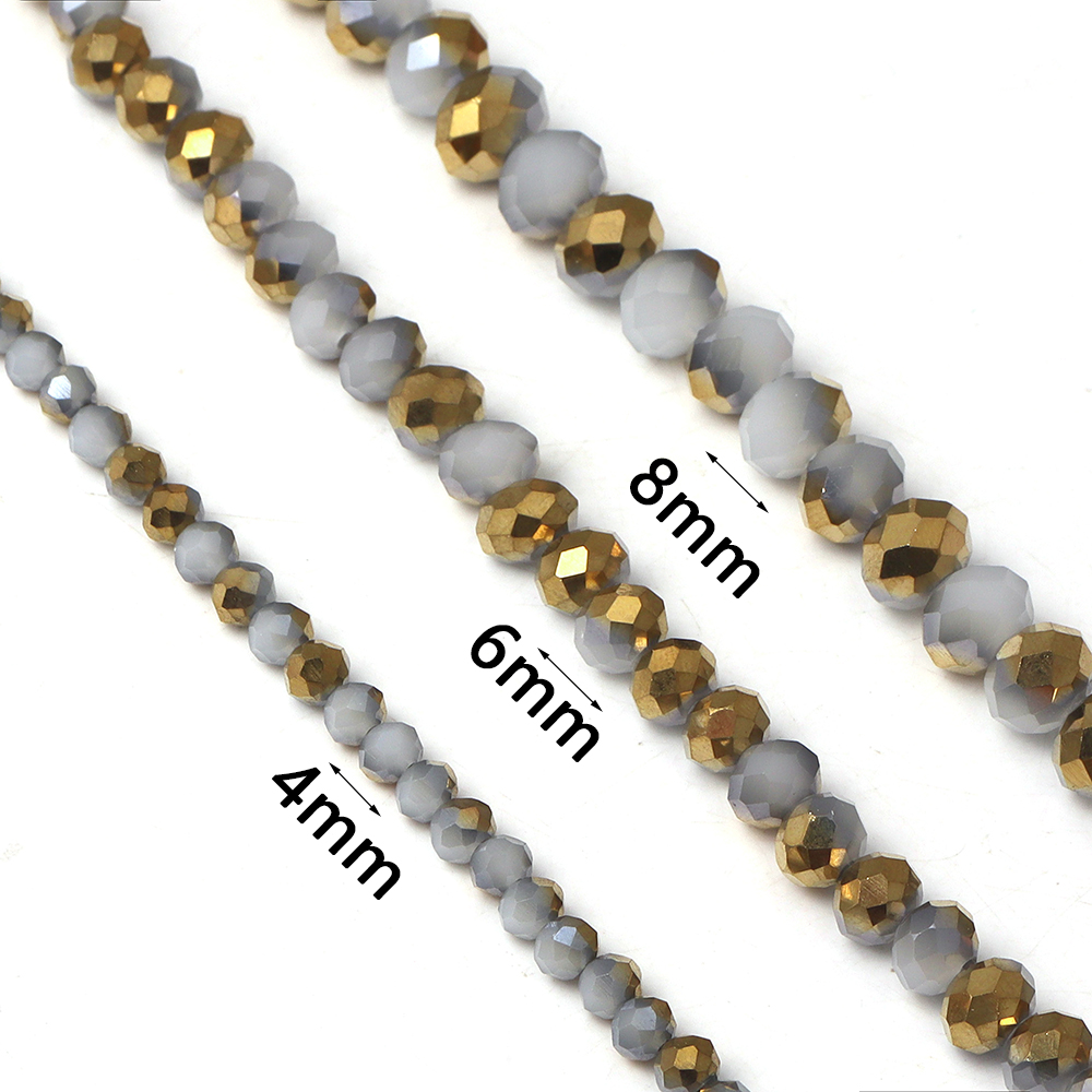 ลูกปัดคริสตัลเหลี่ยมเพชรพลอยขน - Jewelry Making Beginners บทวิจารณ์และราคา