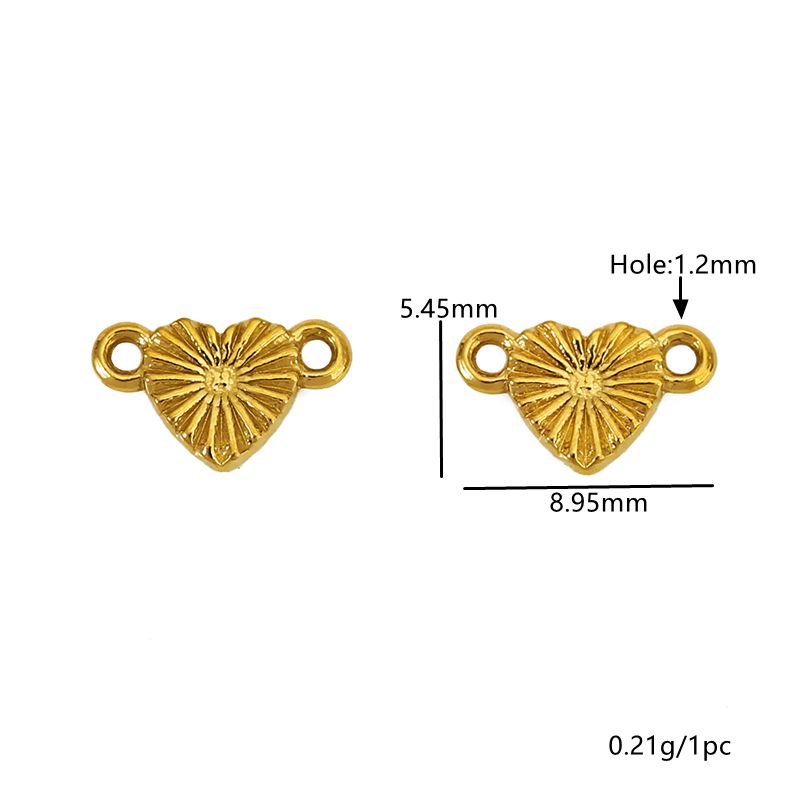 จี้สแตนเลสรูปหัวใจ ดอกไม้ หัวก - Jewelry Making Beginners บทวิจารณ์และราคา