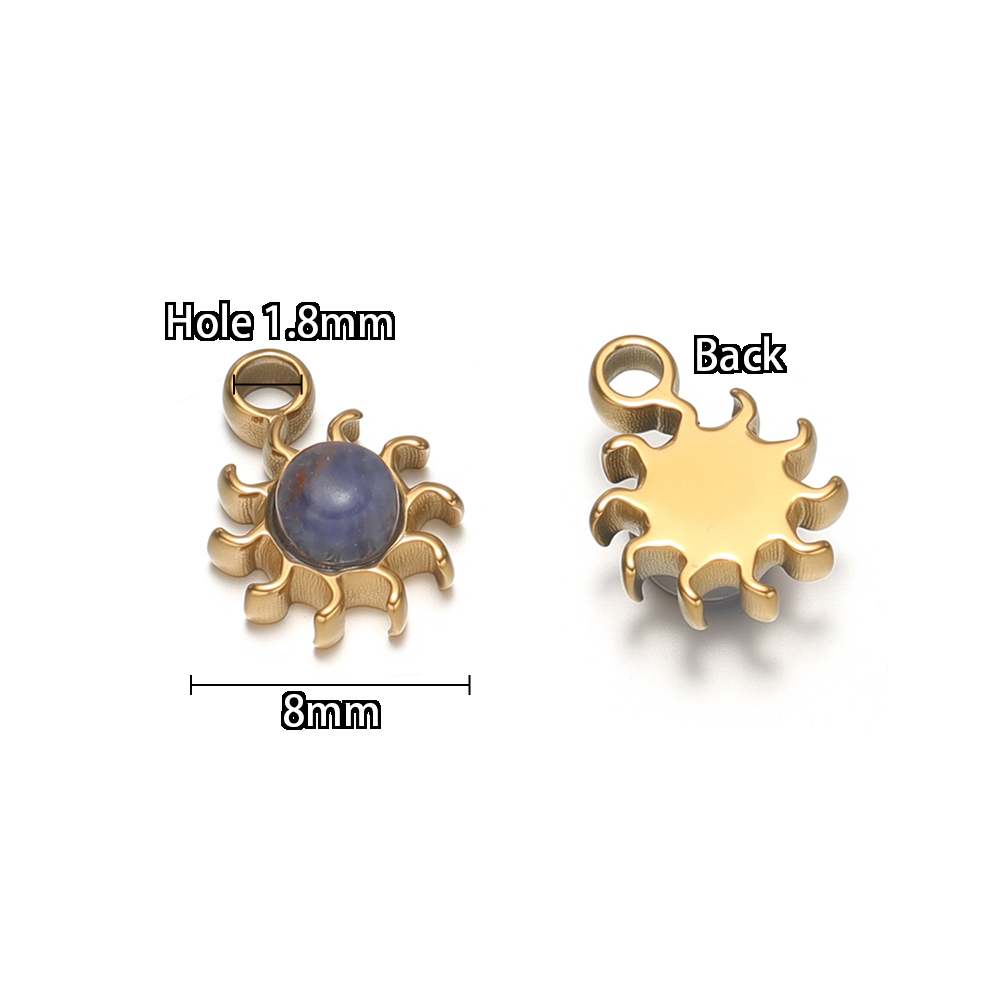 จี้หินธรรมชาติรูปดอกทานตะวันขน - Jewelry Making For Kids บทวิจารณ์และราคา