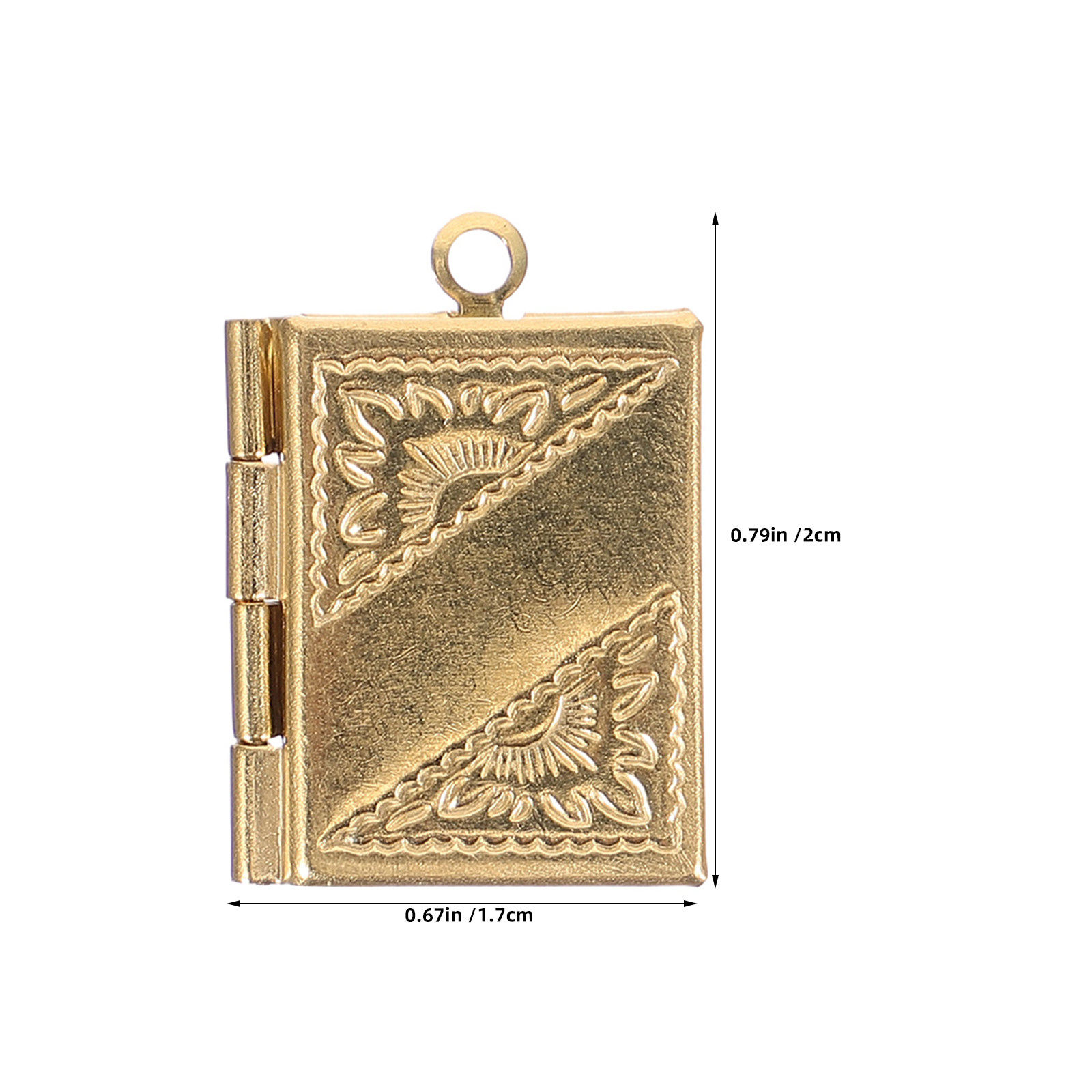 จี้รูปหนังสือเปิดสี่เหลี่ยมผืน - Jewelry Making Books บทวิจารณ์และราคา