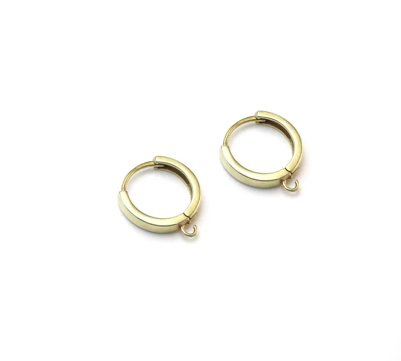 10 ชิ้นทองเหลืองห่วงหู, Leverb - Jewelry Making School บทวิจารณ์และราคา