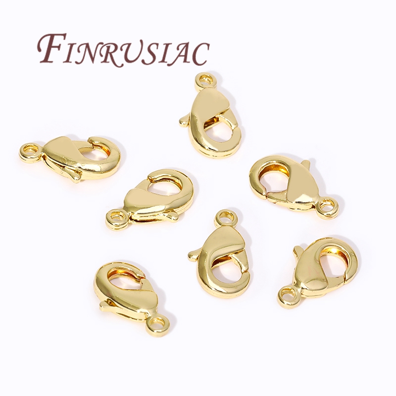 ตัวล็อกแบบก้ามปูชุบทอง 18K สำห - Jewelry Making Supplies บทวิจารณ์และราคา