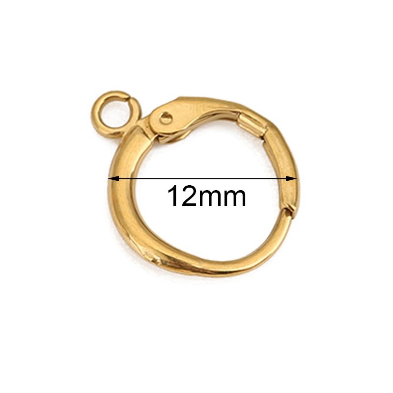 10pcs PVD ไม่เคยจางหายสแตนเลสต - Jewelry Making School บทวิจารณ์และราคา