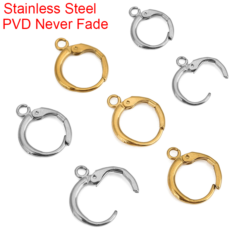 10pcs PVD ไม่เคยจางหายสแตนเลสต - Jewelry Making School บทวิจารณ์และราคา