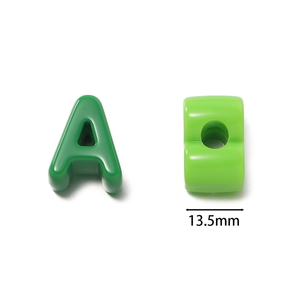 ลูกปัดอะคริลิกรูใหญ่หลากสี 10  - Jewelry Making For Kids บทวิจารณ์และราคา