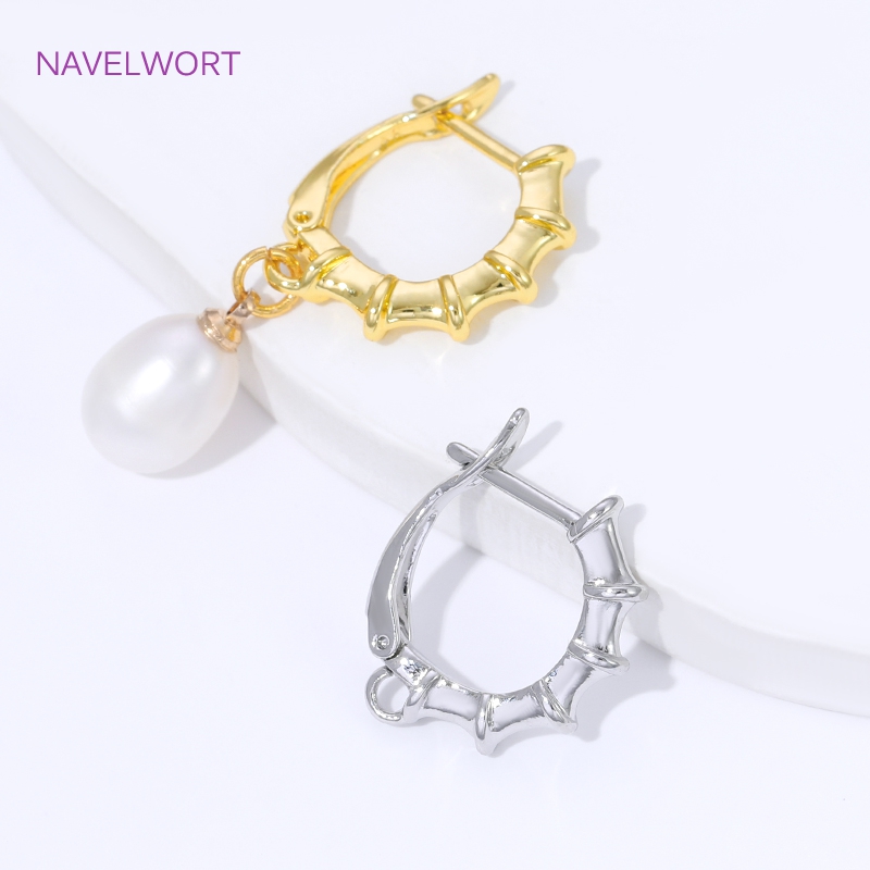 ตะขอเกี่ยวต่างหูแบบเรียบ ชุบทอ - Jewelry Making Supplies บทวิจารณ์และราคา