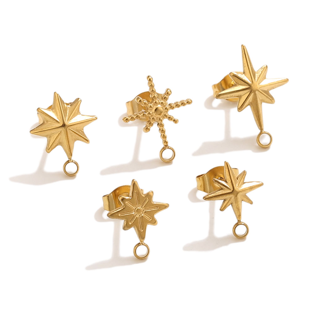 ต่างหูสแตนเลสรูปดาว 6 ชิ้น สำห - Jewelry Making Beginners บทวิจารณ์และราคา