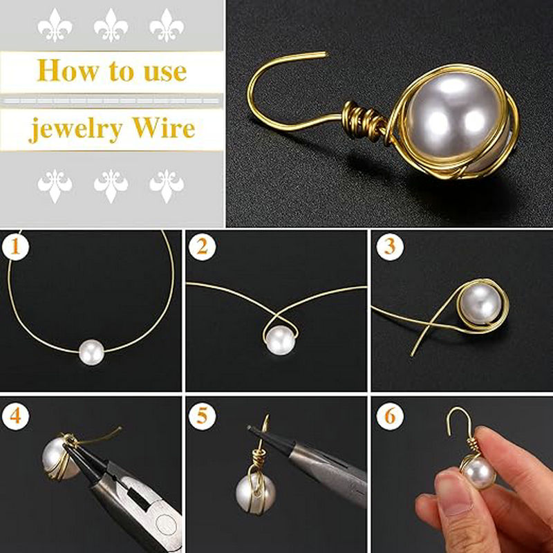 0.3-1.0 มม.เครื่องประดับทองแดง - Jewelry Making Thread บทวิจารณ์และราคา
