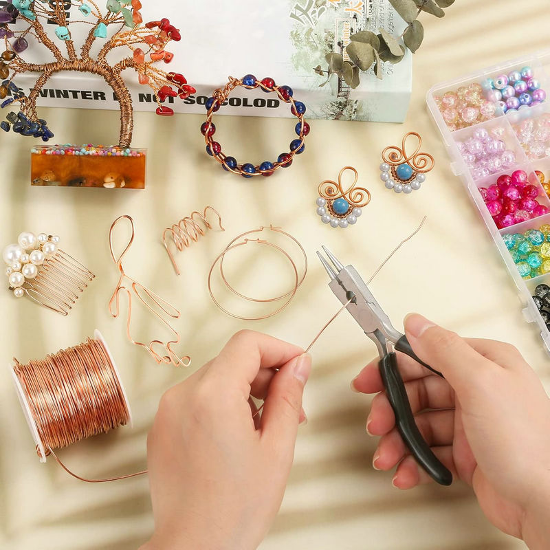 0.3-1.0 มม.เครื่องประดับทองแดง - Jewelry Making Thread บทวิจารณ์และราคา