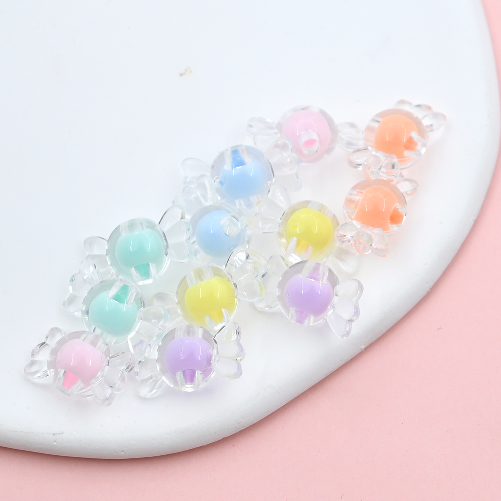 15x8 มม.Candy รูปลูกปัดอะคริลิ - Jewelry Making For Kids บทวิจารณ์และราคา