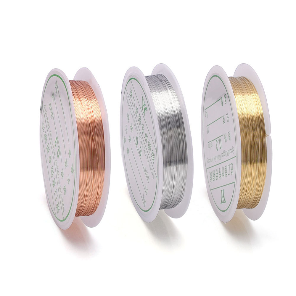 0.2-1mm Jewelry Wire , Craft W - Jewelry Making Thread บทวิจารณ์และราคา