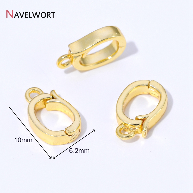 ตัวล็อกจี้แบบมีบานพับ ทำจากทอง - Jewelry Making School บทวิจารณ์และราคา