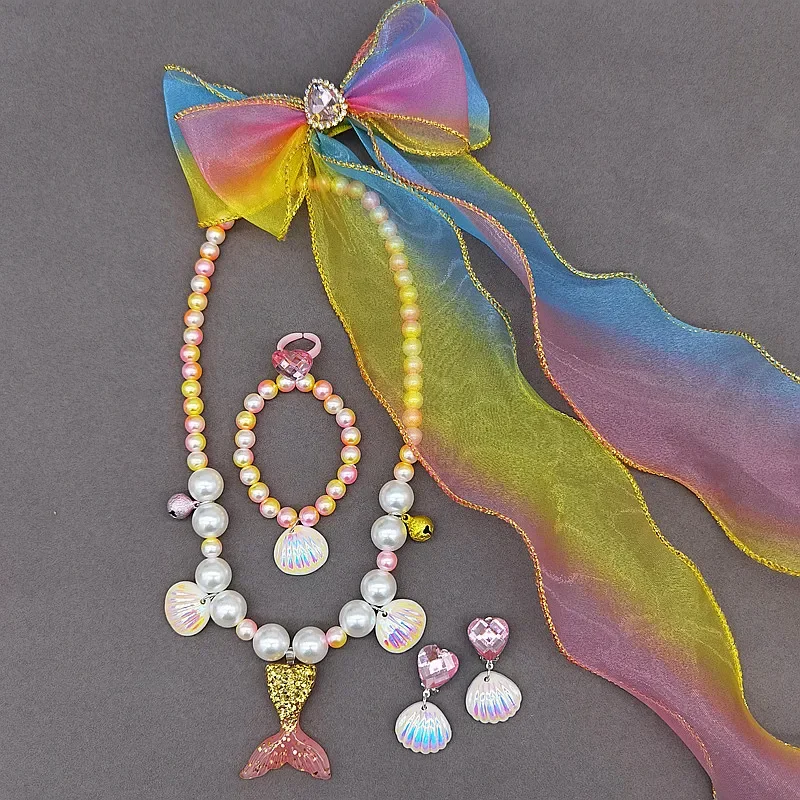 สาวธีมนางเงือกเลื่อมอุปกรณ์เสร - Jewelry Making For Kids บทวิจารณ์และราคา