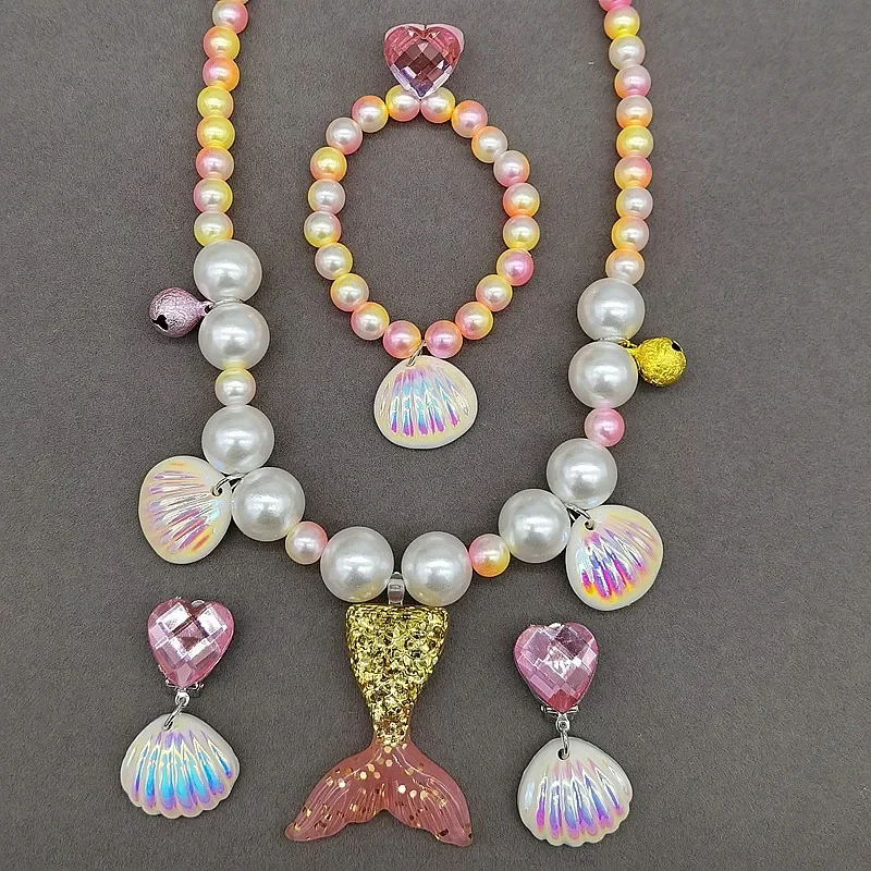 สาวธีมนางเงือกเลื่อมอุปกรณ์เสร - Jewelry Making For Kids บทวิจารณ์และราคา
