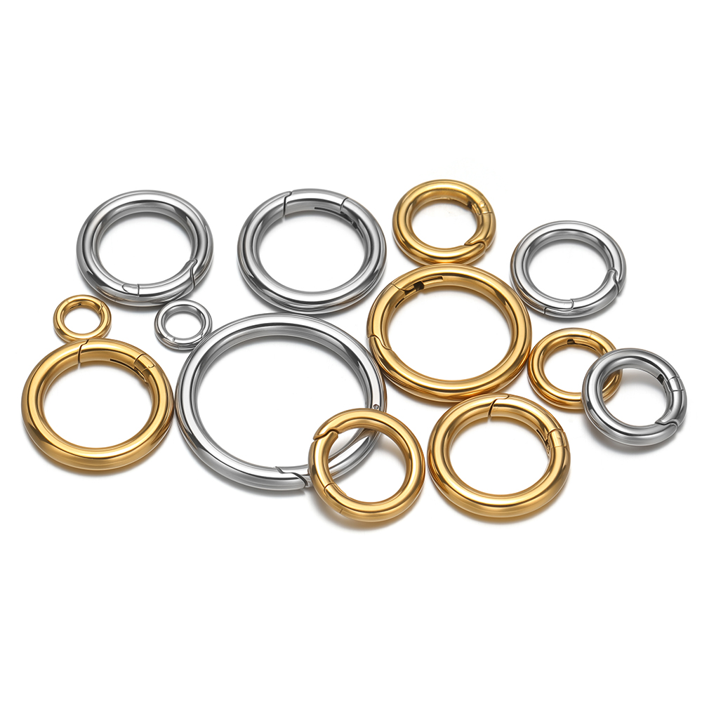 ตัวล็อคสปริงทรงกลม 2 ชิ้น/ล็อต - Jewelry Making School บทวิจารณ์และราคา