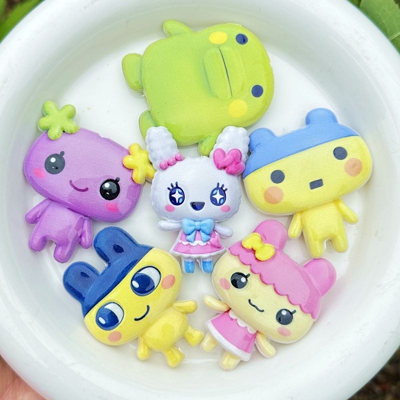 ลูกปัดกลวงพิมพ์ลายการ์ตูนทามาก - Jewelry Making Supplies บทวิจารณ์และราคา