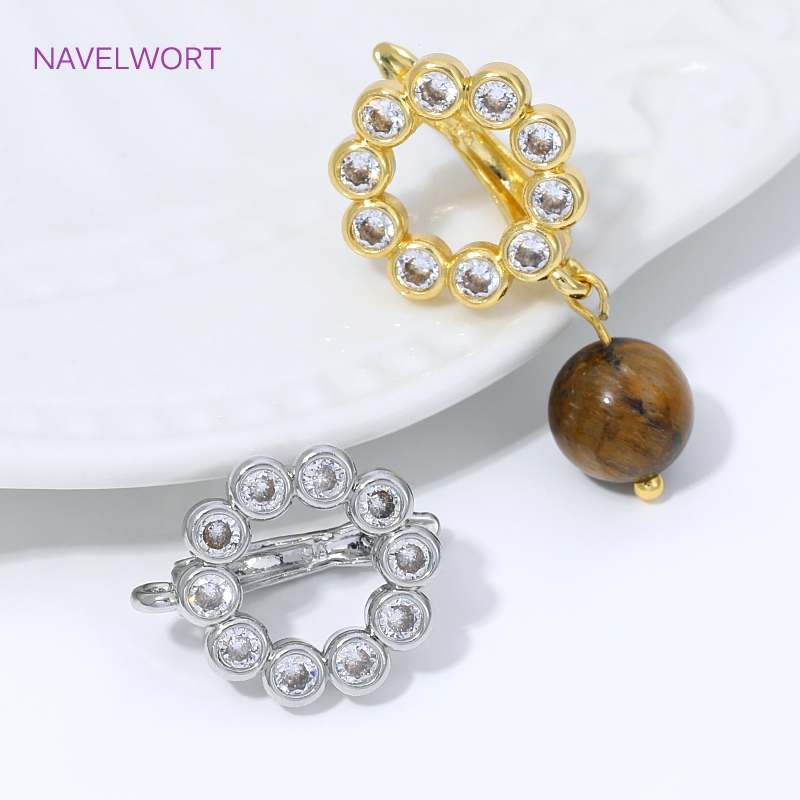 ตะขอเกี่ยวต่างหูรูปพัดเคลือบทอ - Jewelry Making Supplies บทวิจารณ์และราคา