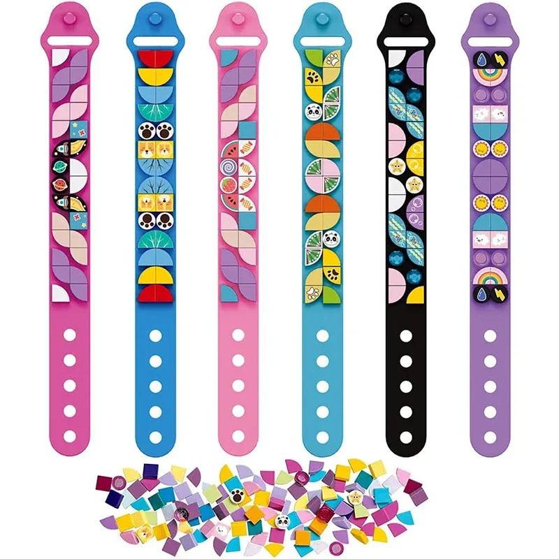 6 ชิ้น/เซ็ตเด็กบล็อกอาคาร Dots - Jewelry Making For Kids บทวิจารณ์และราคา