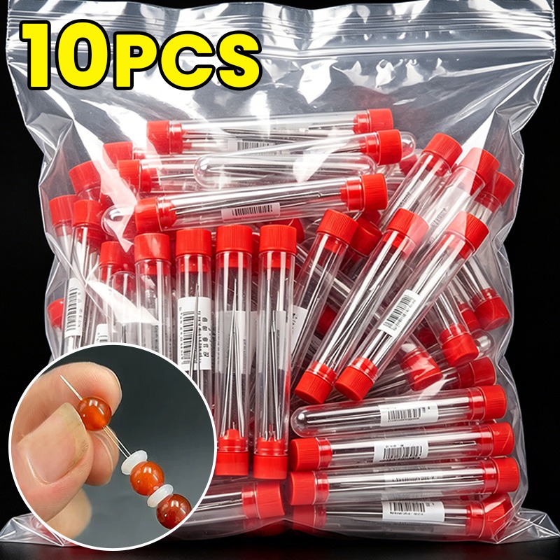 เข็มร้อยลูกปัดแบบเปิด 1/10 ชิ้ - Jewelry Making Thread บทวิจารณ์และราคา