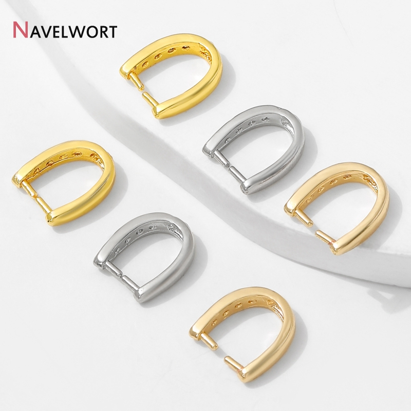 ตะขอเกี่ยวจี้ทองเหลืองชุบทอง 1 - Jewelry Making School บทวิจารณ์และราคา