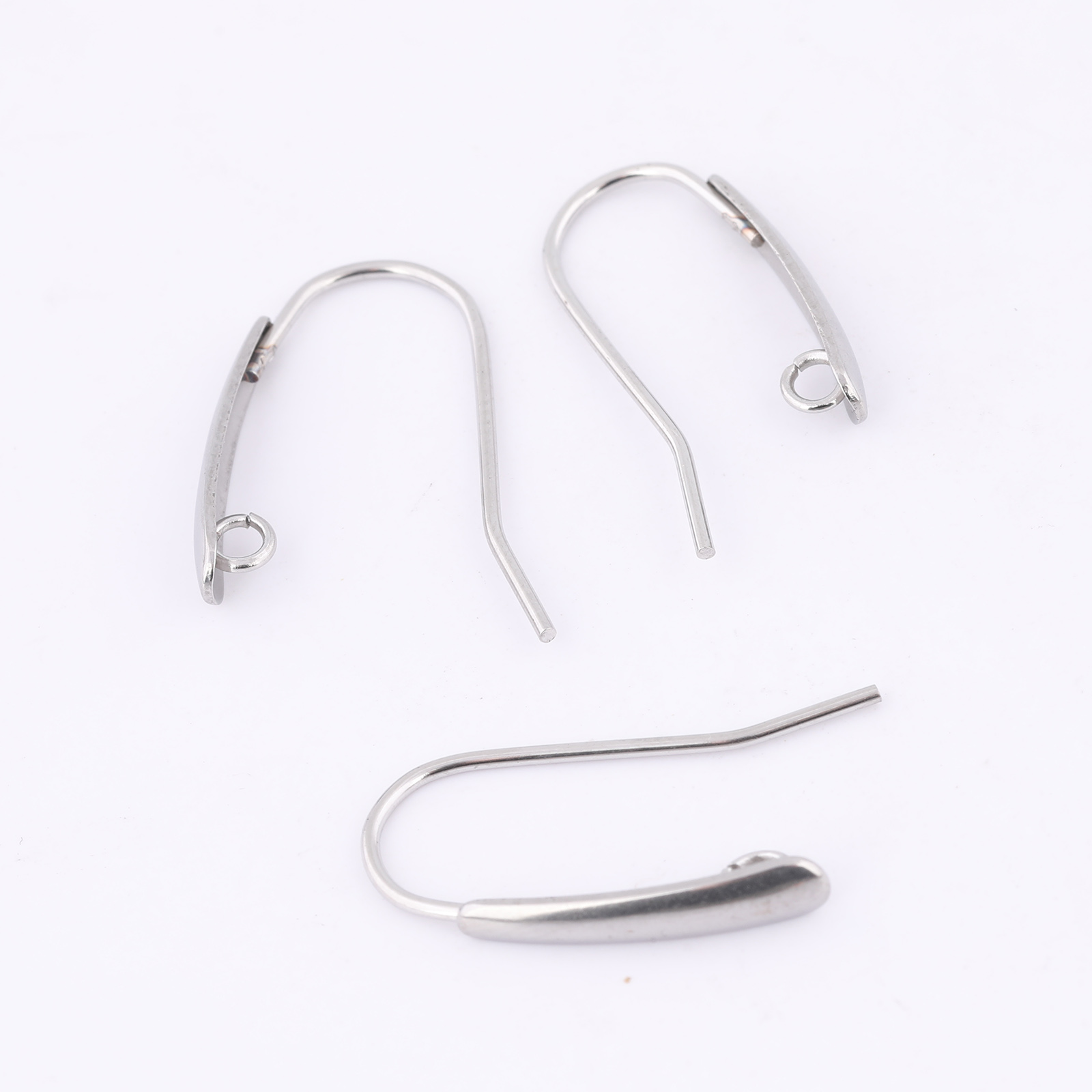40pcs สแตนเลสสตีลตะขอต่างหูผลก - Jewelry Making Supplies บทวิจารณ์และราคา