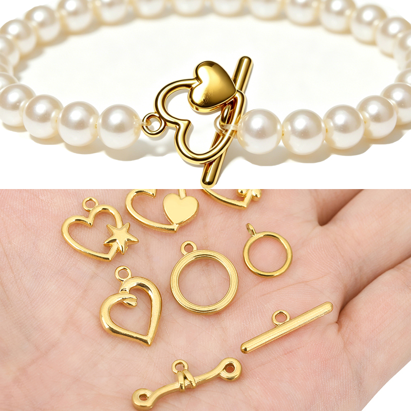 ตัวล็อคแบบ OT สแตนเลสเคลือบ PV - Jewelry Making School บทวิจารณ์และราคา