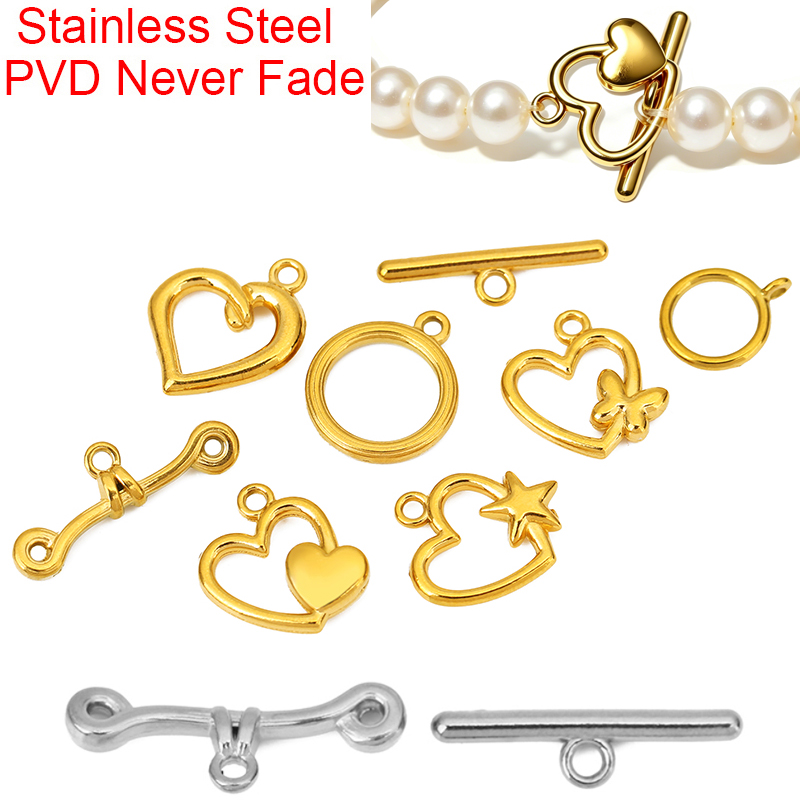 ตัวล็อคแบบ OT สแตนเลสเคลือบ PV - Jewelry Making School บทวิจารณ์และราคา