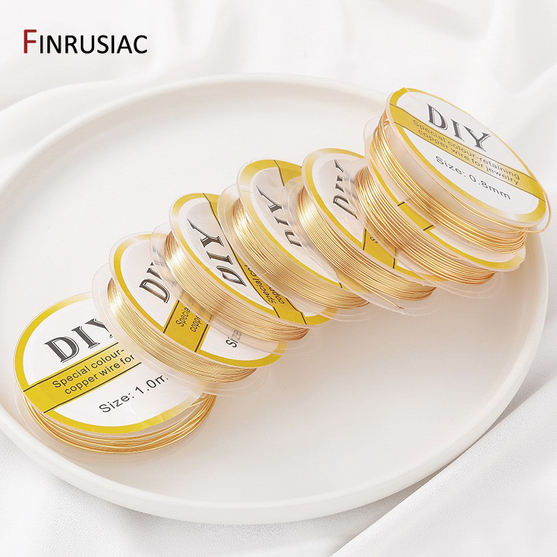 ลวดทองแดงชุบทอง 14K สำหรับทำเค - Jewelry Making Thread บทวิจารณ์และราคา