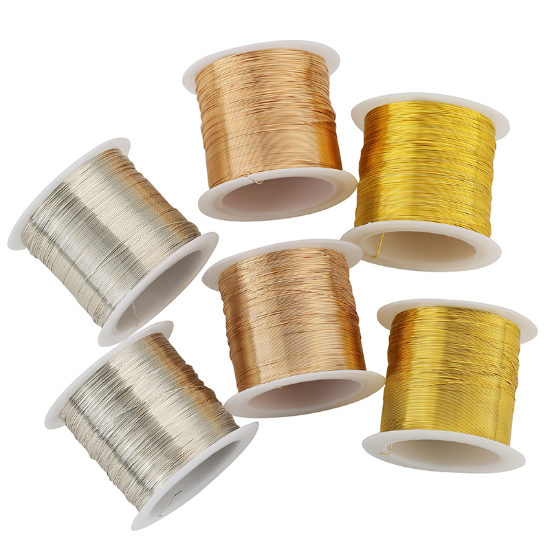 สายทองแดงสแตนเลสสำหรับร้อยสร้อ - Jewelry Making Thread บทวิจารณ์และราคา
