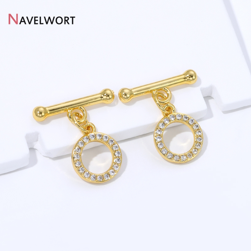 ตัวล็อกแบบ OT ชุบทอง 18K ประดั - Jewelry Making Supplies บทวิจารณ์และราคา