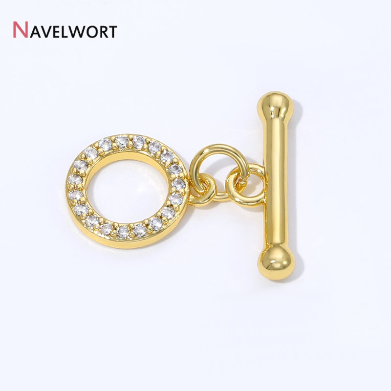 ตัวล็อกแบบ OT ชุบทอง 18K ประดั - Jewelry Making Supplies บทวิจารณ์และราคา